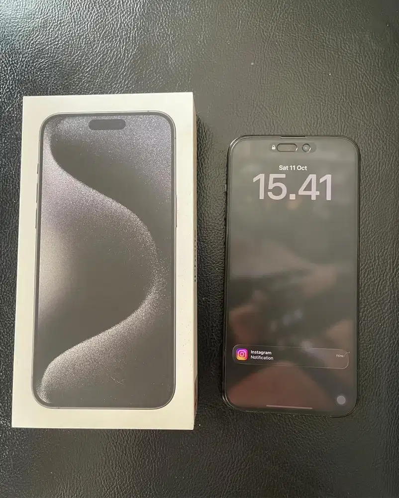 Iphone 15 pro max 256 gb black titanium