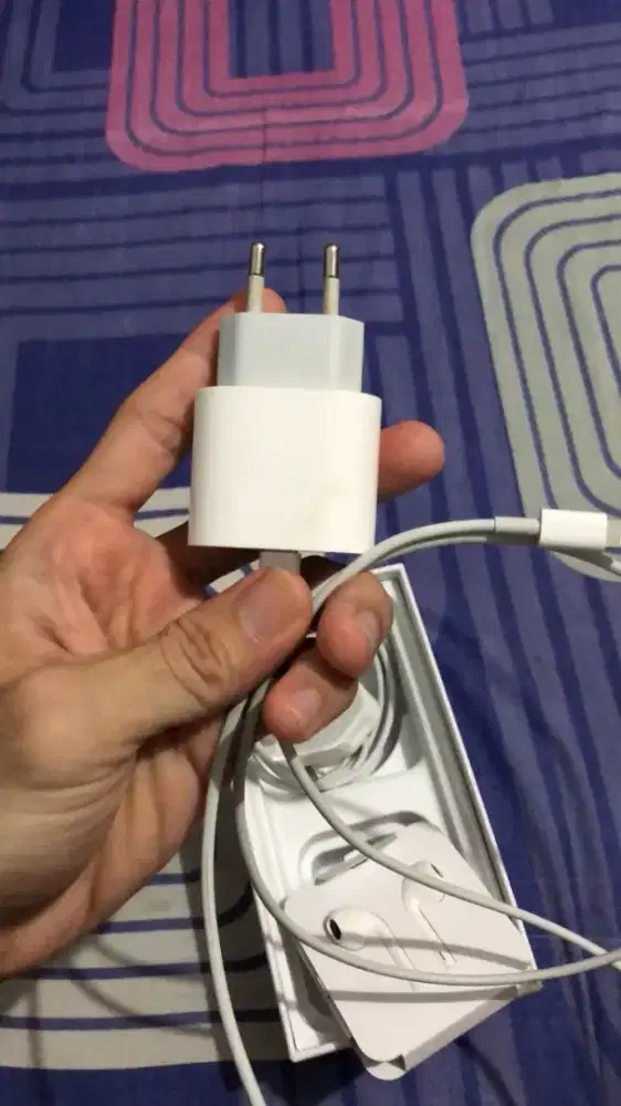 Kepala charger apple ori