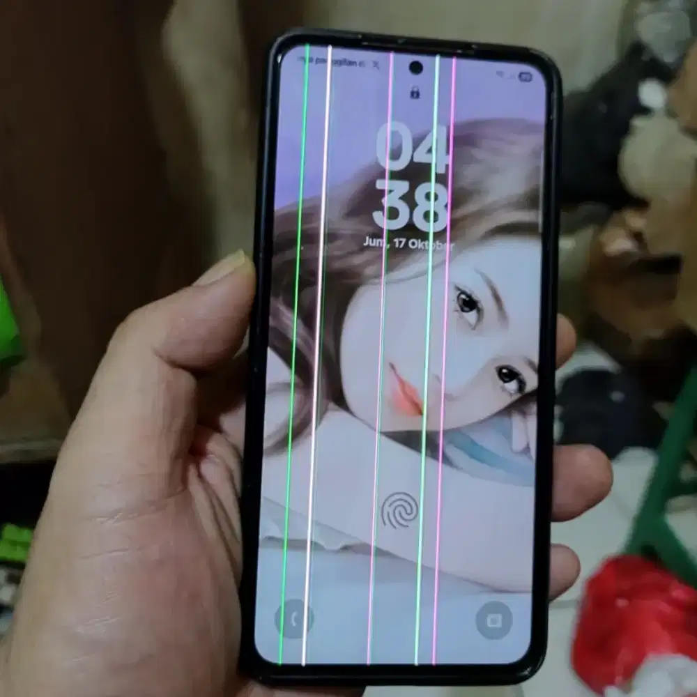 Samsung Galaxy S21 Fingerprint on Screen