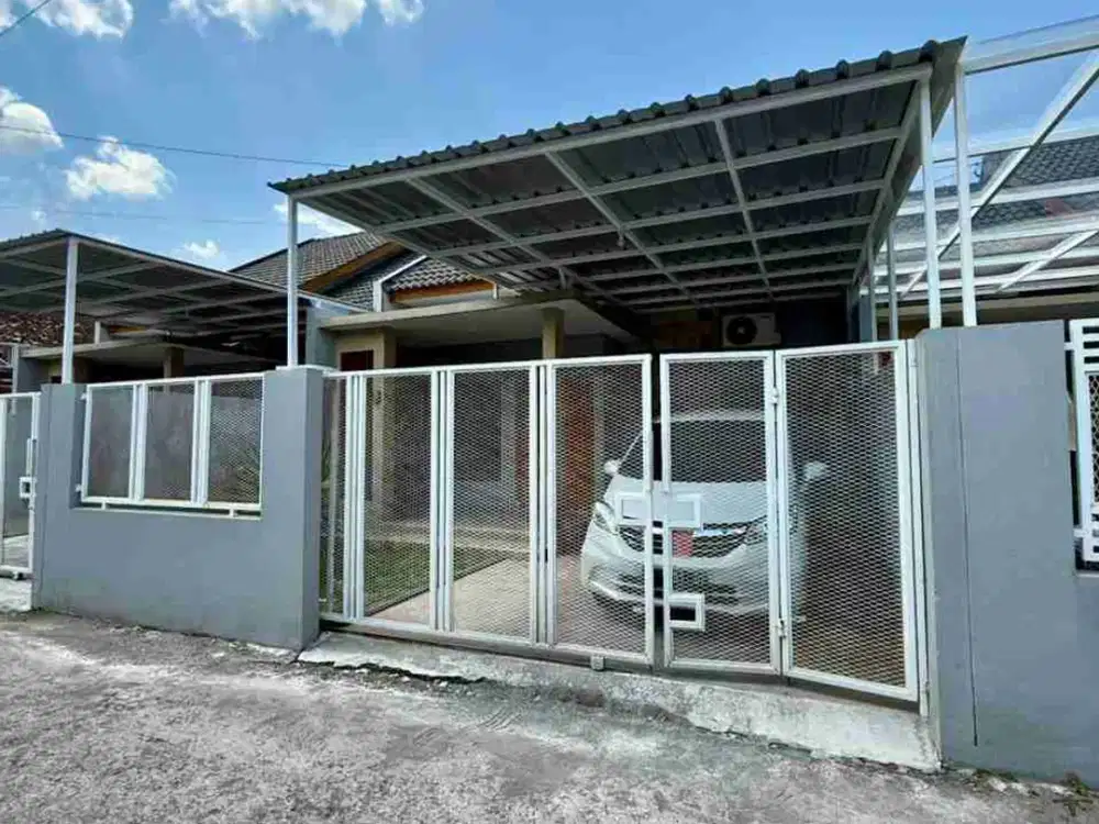 RUMAH CANTIK LAPANG  DENGAN TANAH LUAS DI DEKAT JOGJABAY WEDOMARTANI