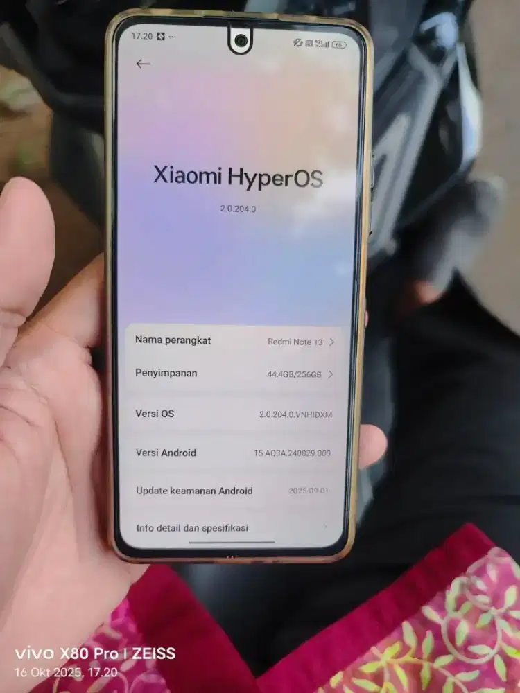 Xiaomi Note 13 NFC 8/256 resmi msih bgus mlus no minus, bs tker tmabh