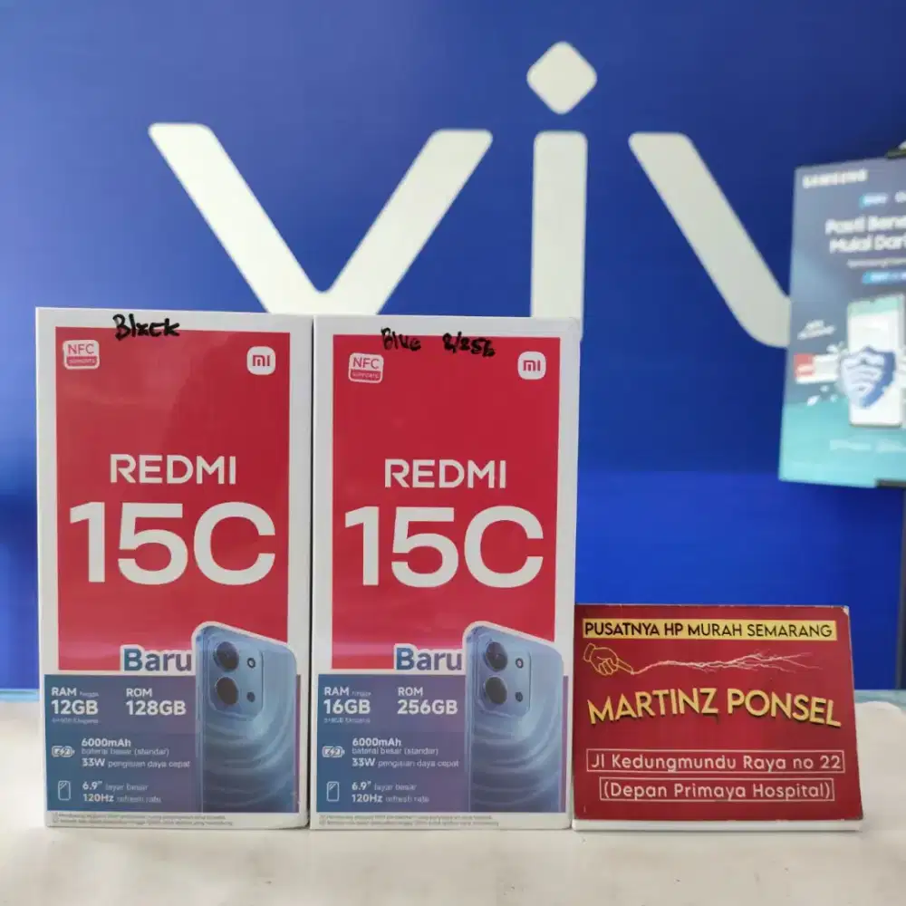 REDMI 15 C 6/128, 8/256 GB NEW