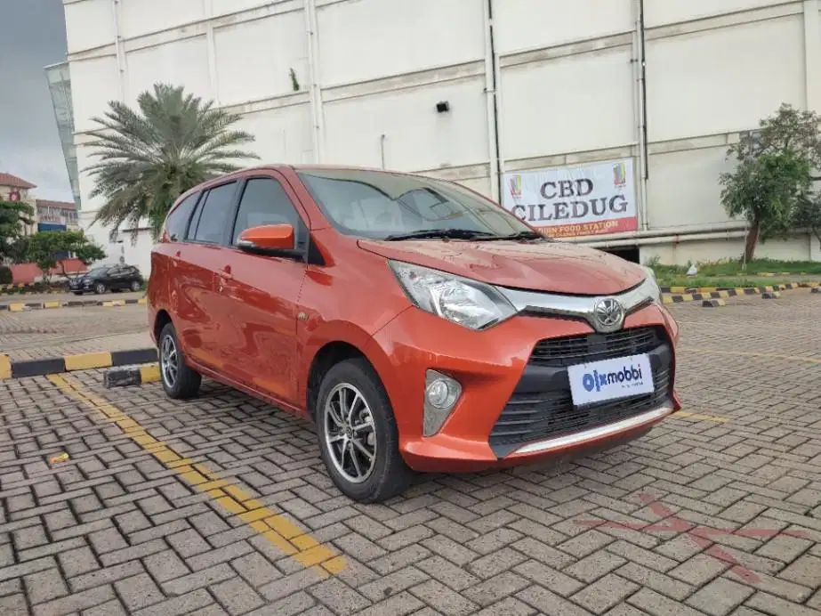TDP 5,JT Toyota Calya 1.2 G Bensin-AT Orange 2019