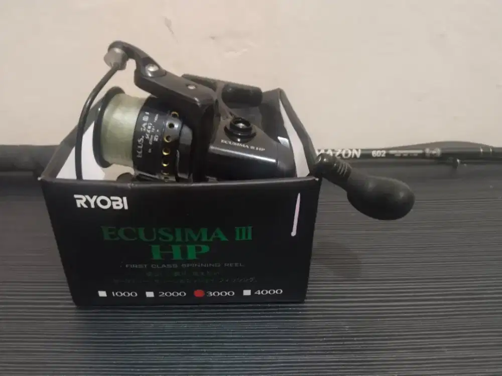 REELR SHIMANO & RYOBI ECUSIMA III