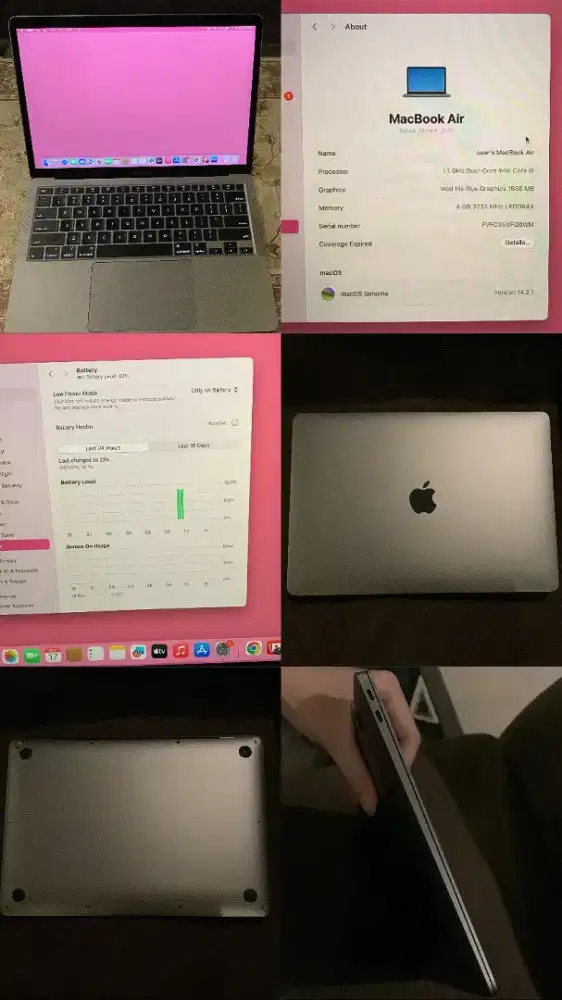 Dijual MacBook Air 13” (Retina, 2020) — Kondisi Mulus!