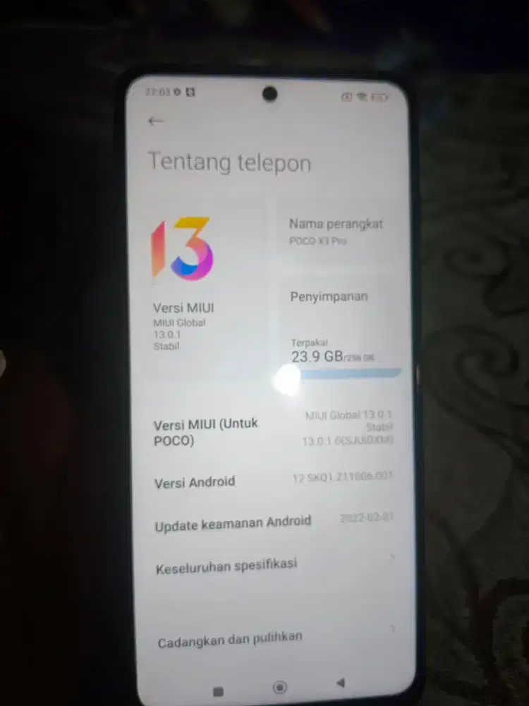 Poco X3 PRO - 6+3/256 | Phone+charger