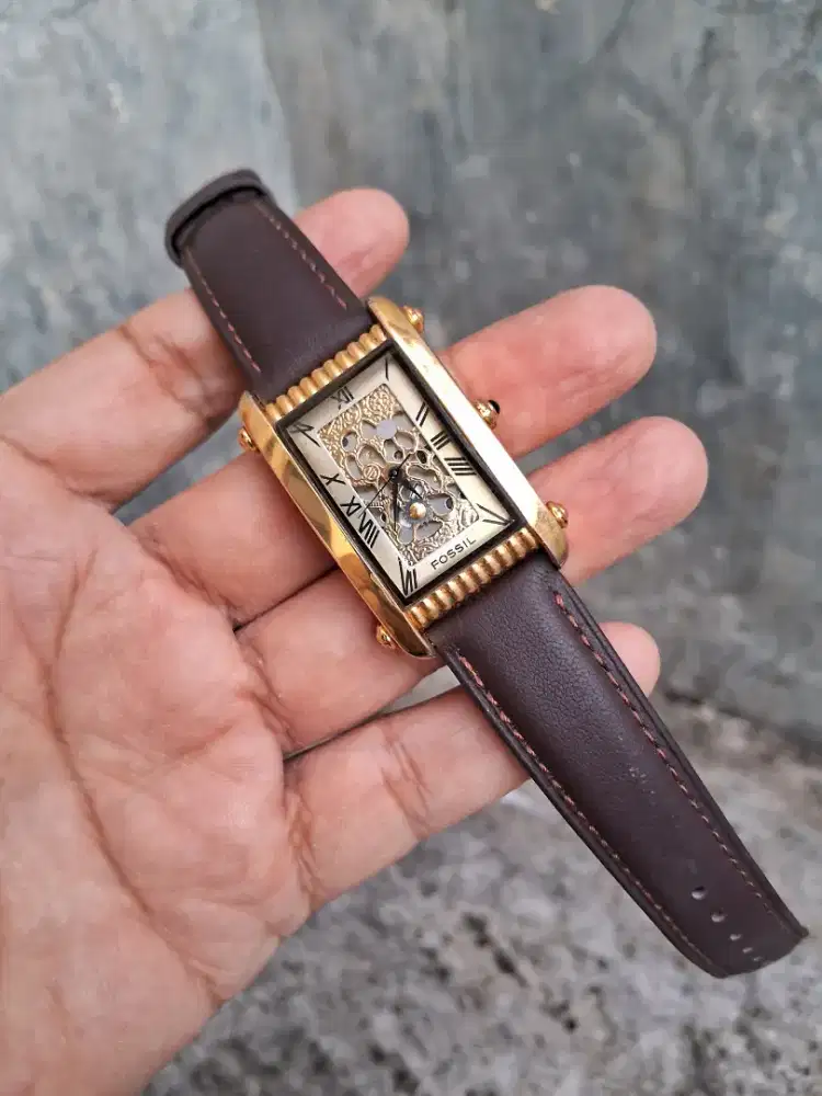 FOSSIL TANK WATCH SK-5077