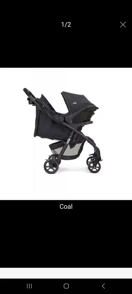 Stroller JOIE  + CAR SEAT