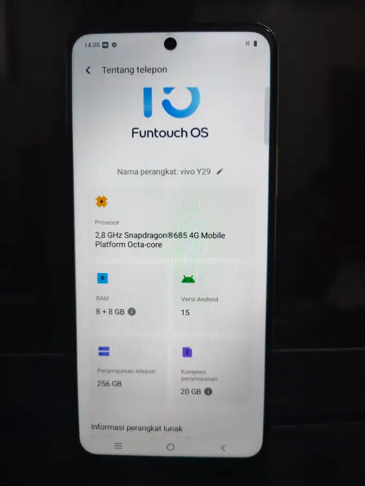 Vivo Y29 8/256 + charger