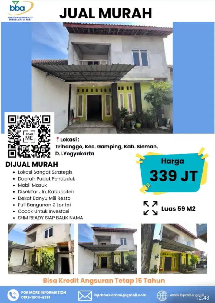 DIJUAL RUMAH MURAH
