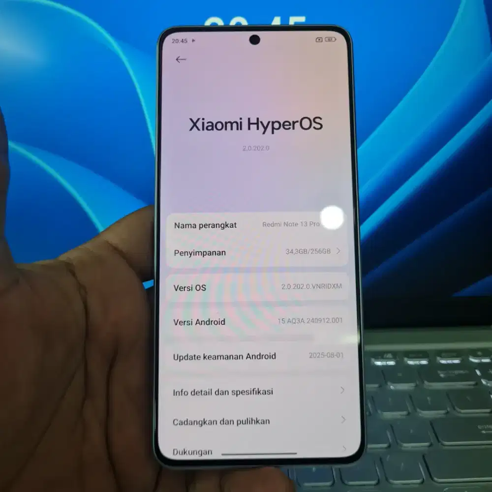 XIAOMI NOTE 13 PR0 5G 8/256 SECOND RESMI
