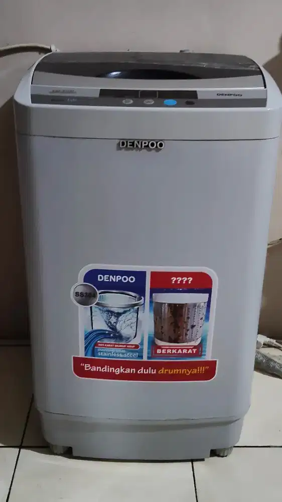 MESIN CUCI DENPOO 1 TABUNG