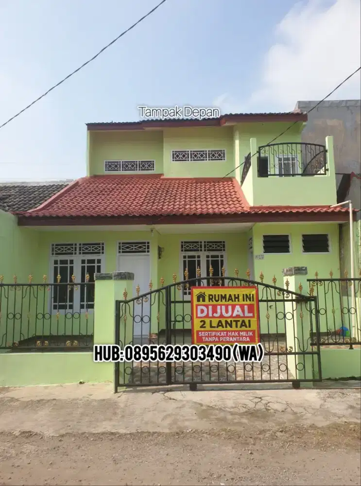 DIJUAL RUMAH GAPERI SHM STRATEGIS DEKET ST. BOJONGGEDE TANPA PRANTARA