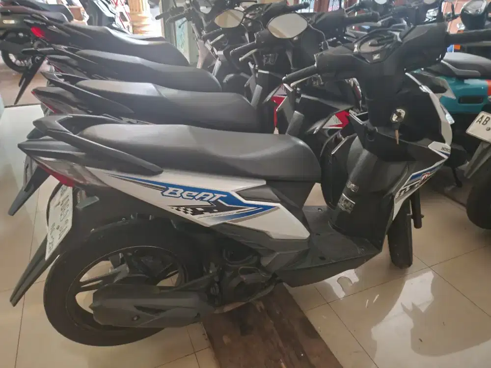 Beat eco 2018 putih Gbm