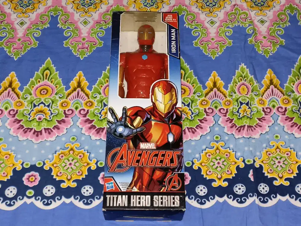 Action Figure Iron Man Hasbro Original Gratis 1