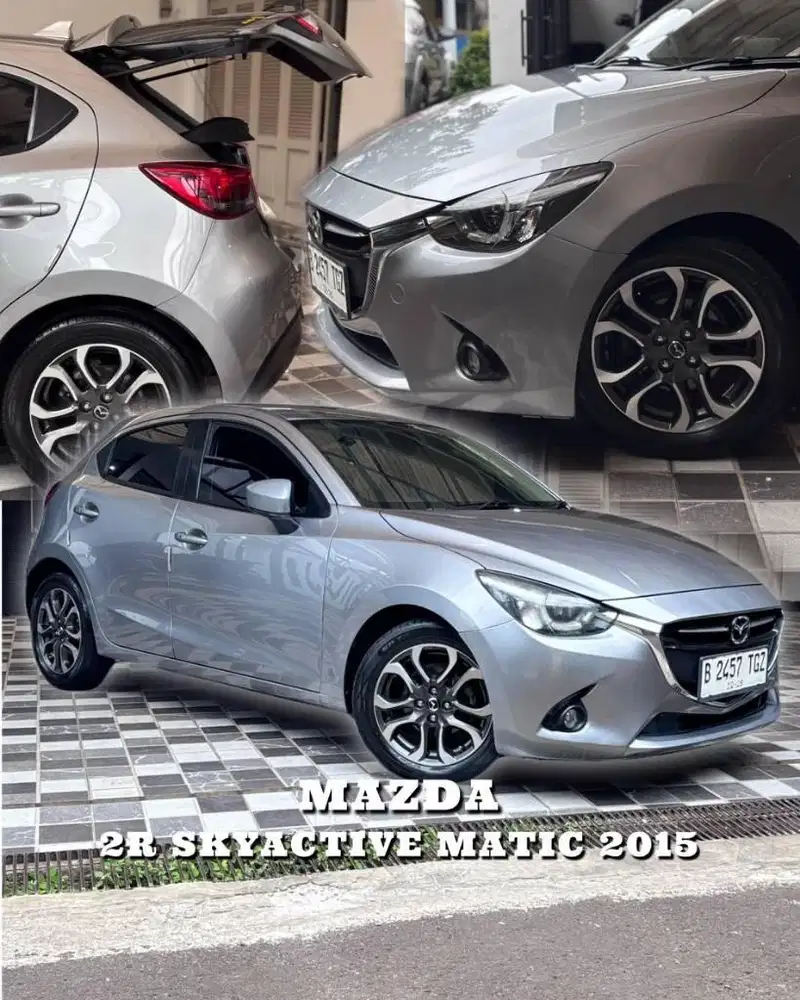 Mazda 2 R Skyactive AT Matic 2015 Model 2016 Siap Pakai