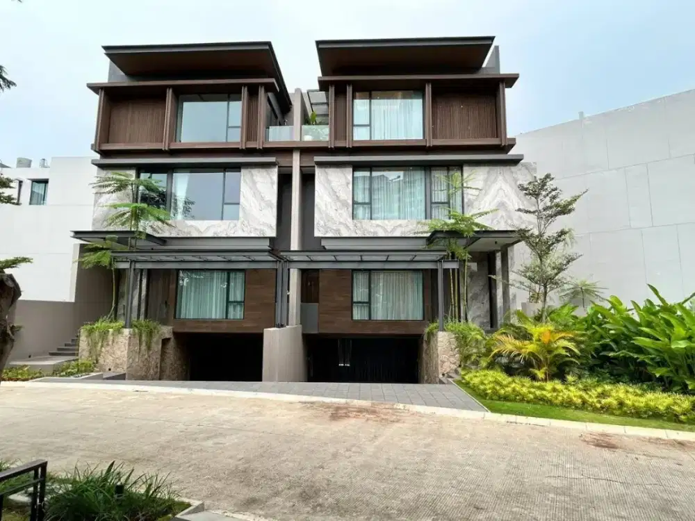 CITRALAKE VILLA HUNIAN LUXURY VIEW DANAU, UK 9X15, 3 Lantai + basement, Private Lift, Semi Furnished