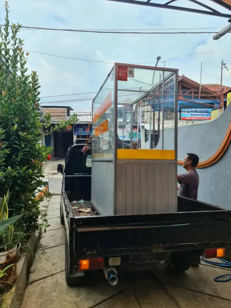 Jual gerobak mulus, kokoh, kuat like new pokokna mah..