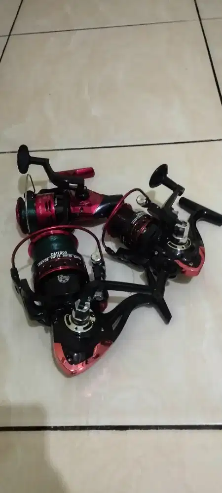 3 Set Joran Rel alat Memancing