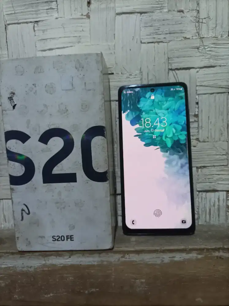 samsung s20 fe ram 8+8/128 Gb fullset mulus segel no minus