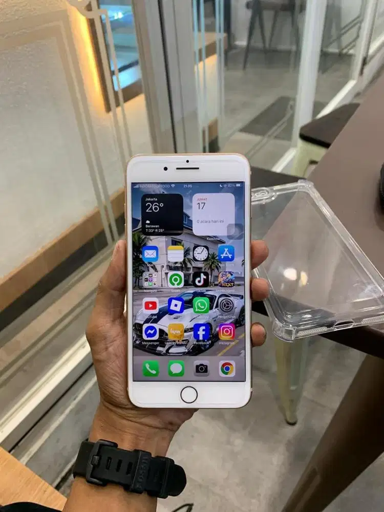 Iphone 8 plus 256 gb inter fullset