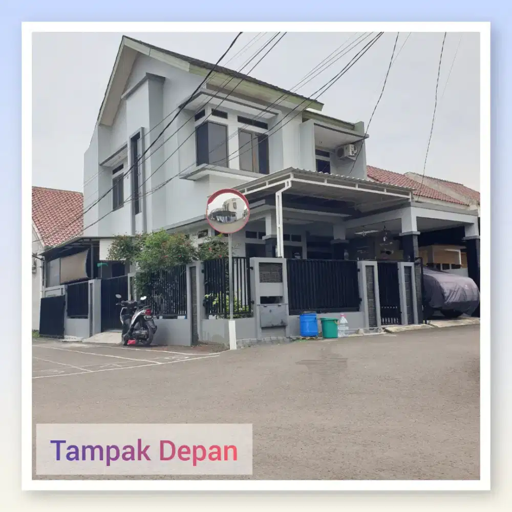 Dijual Rumah Di Dalam Cluster Khalifah Dekat Alun alun Depok dan Pasar