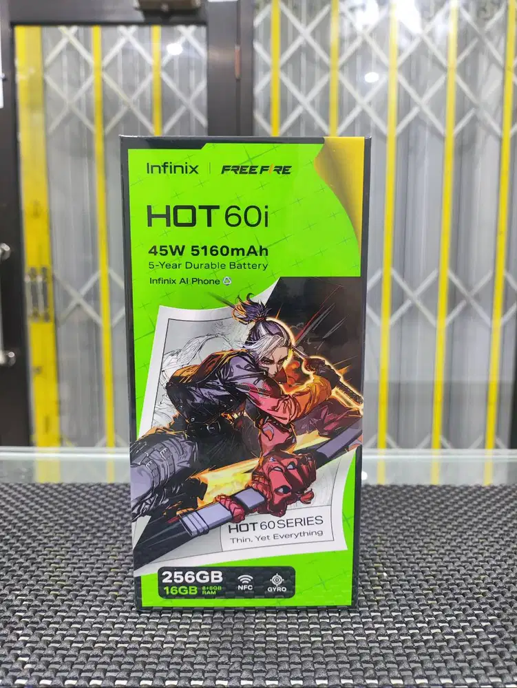 Infinix Hot 60i 8/256 GB Baru Segel Resmi