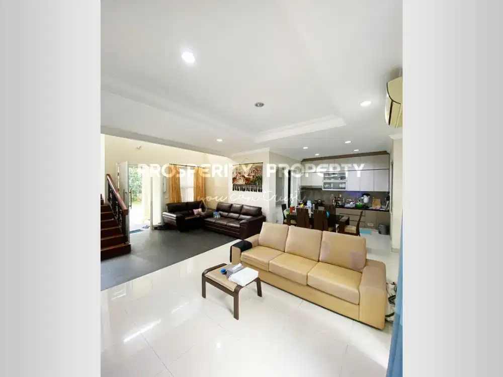 Rumah di Cluster Sheffield Kawasan Strategis Greenwich Park BSD City Perbatasan Gading Serpong Bangunan 2 Lantai Lebar 9 Siap Huni
