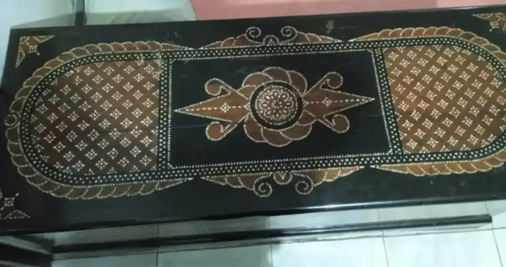 Peti tua jati lombok 2008 bks pjg 1.60 cm, lebar 50 cm tinggi 45 cm