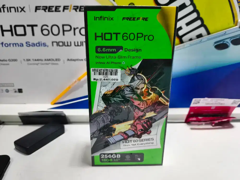 INFINIX HOT 60 PRO RAM 8/256GB ATLANTIS DAHSYAT