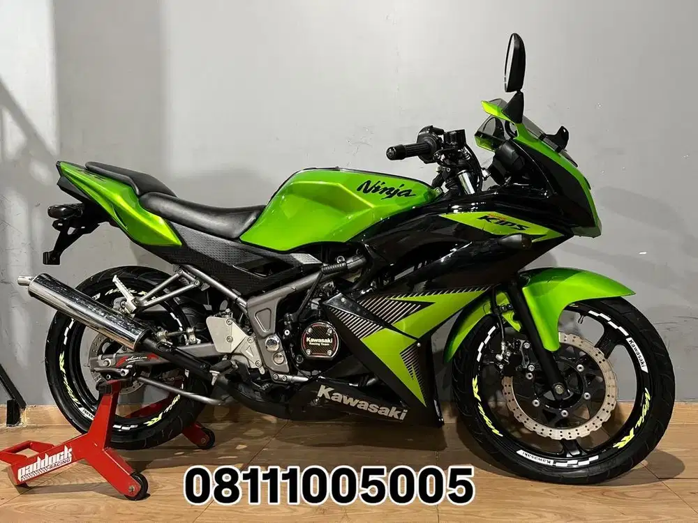 KM BARU 5 RIBU , KAWASAKI NINJA 150 RR TH 2015/2016 SUPER ISTIMEWA