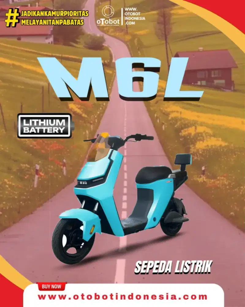 Sepeda listrik M60 Lithium