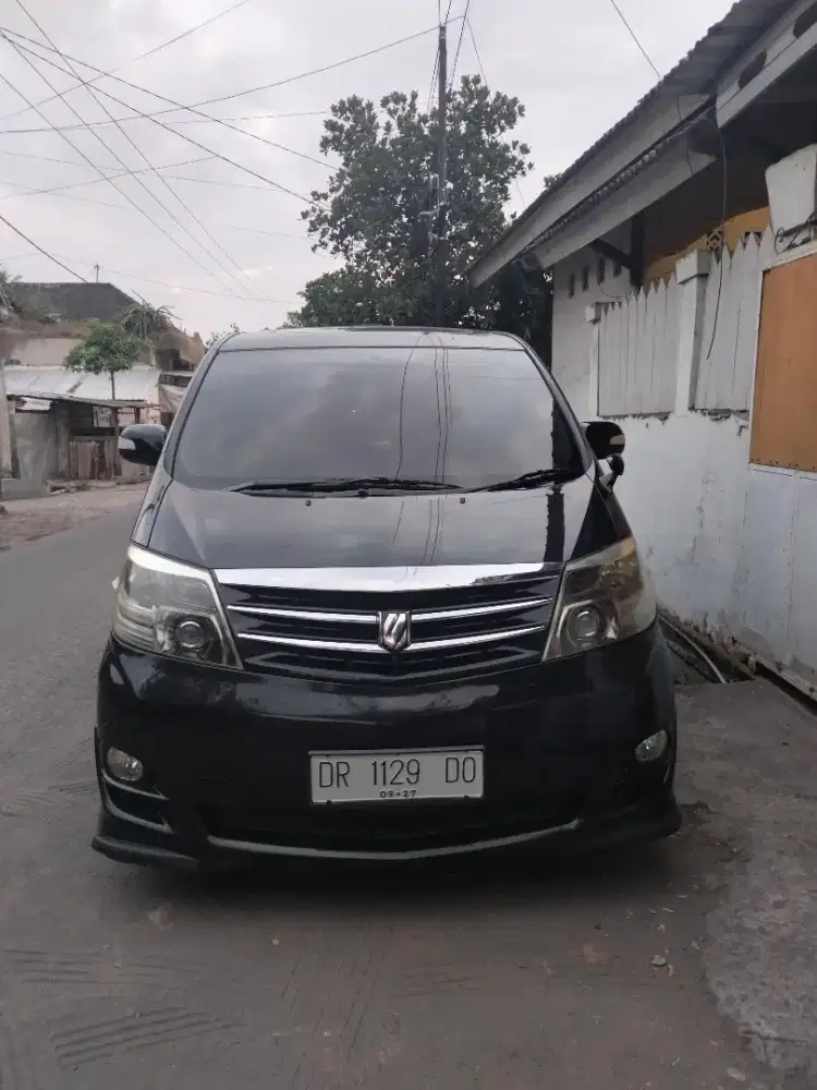 Dijual Toyota Alphard 2007 Pajak Baru Kondisi Istimewa