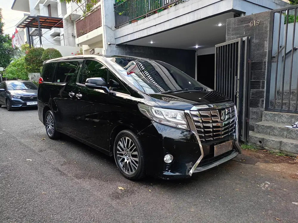 Toyota Alphard 2017 Bensin