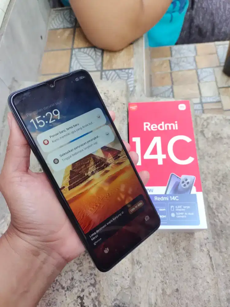 Redmi 14c fullset ram 8/256 fullset