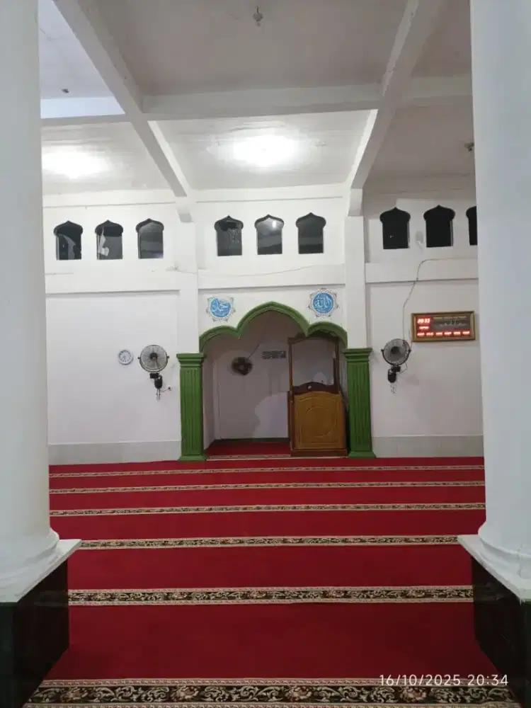 Ambal Sajadah Karpet Masjid Termurah. Tersedia Lokal maupun Import