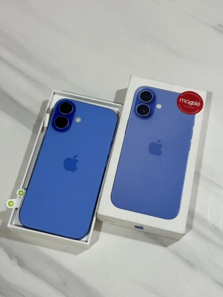 iPhone 16 128GB iBox 2minggu pakai