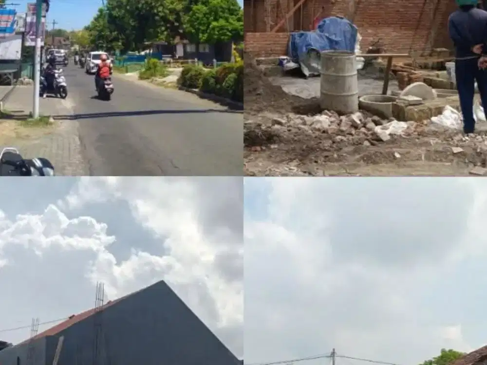 Tanah kavling siap bangun Dekat Pasar Sukodono