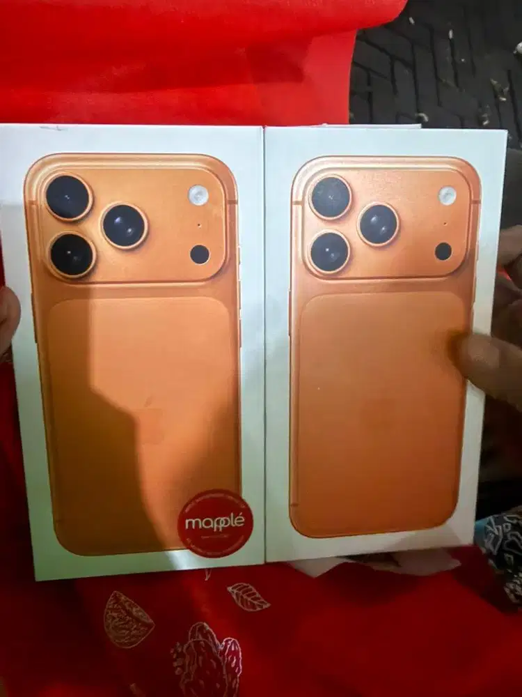 Ready ibox iphone 17 pro 256 dan 512 cosmic orange
