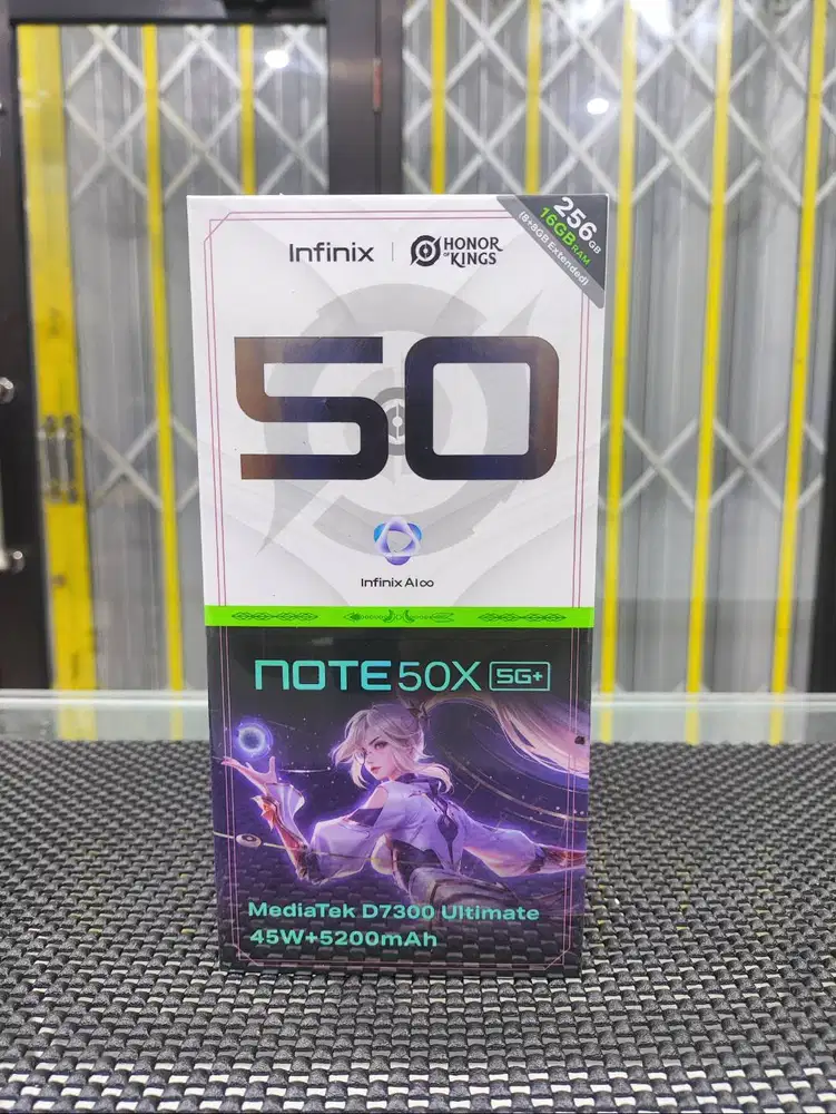 Infinix Note 50X 5G+ 8/256 GB Baru Segel Resmi