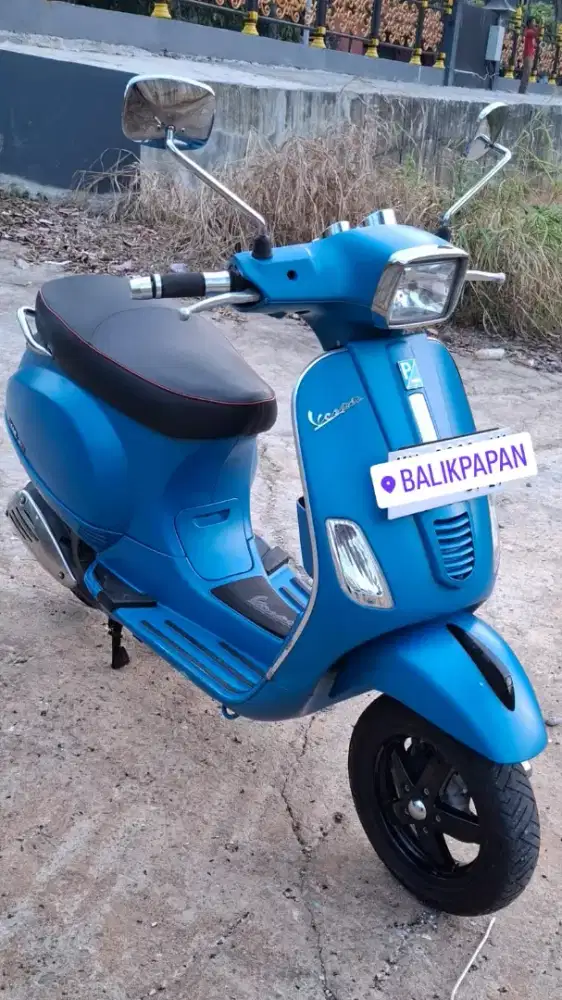 Vespa S125 3V 125cc Biru Doff 2017