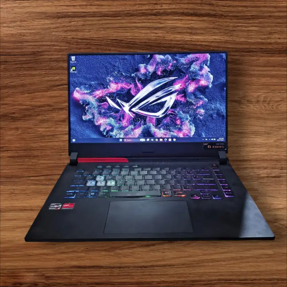 Laptop Asus rog strix G531 ryzen 5 rtx 3050