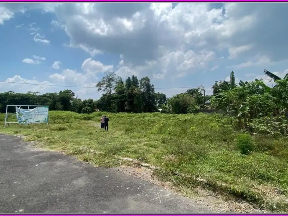 SHM Pekarangan 1,7Jt/m Free Pajak & Balik Nama 8 Menit Jl. Tajem