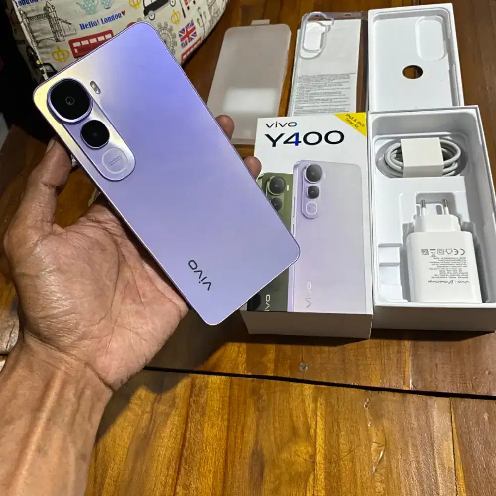 Vivo Y400 8/128 Like new 1 Minggu pakai