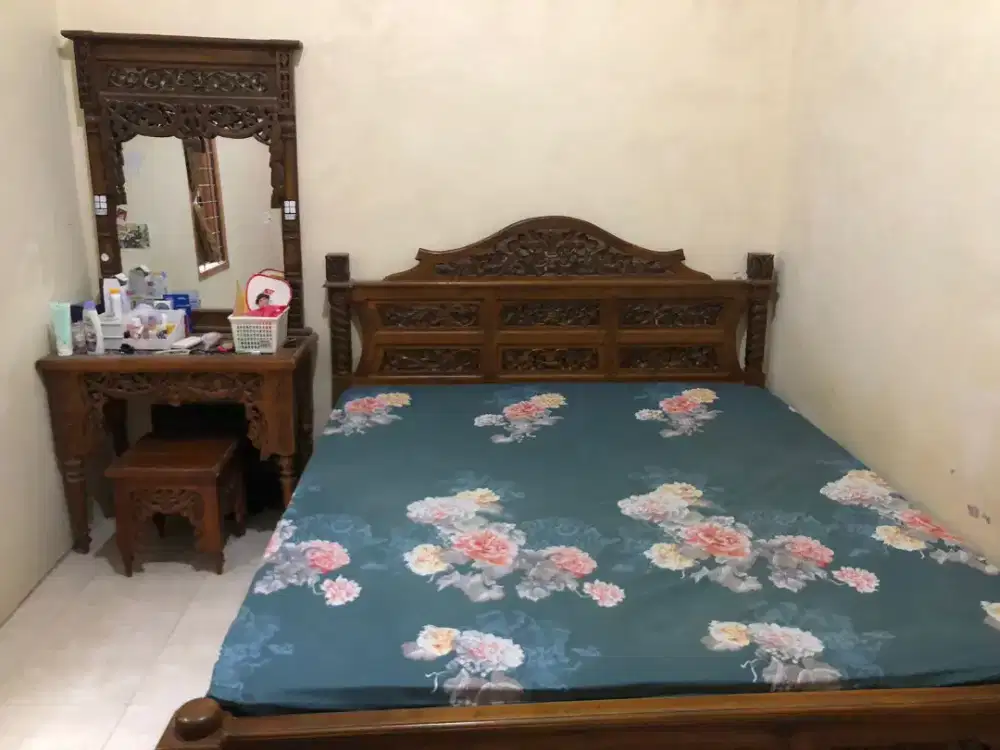 1 SET KAMAR JEPARA ASLI JUAL CEPAT