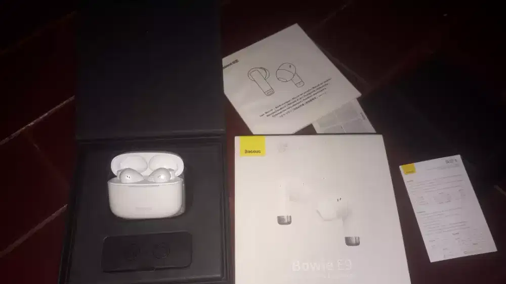 Mahar headset baseus merek bowie e9 original