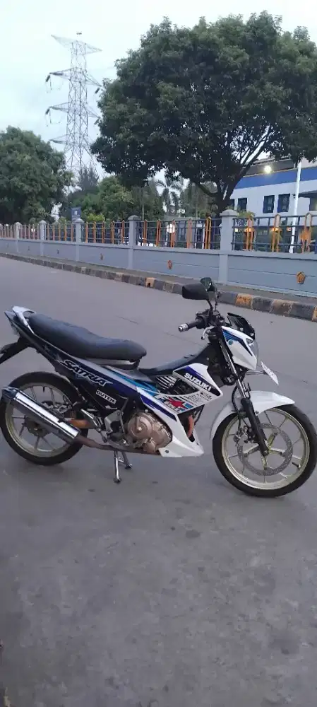 Satria fu th 2015 pjk on orisinil