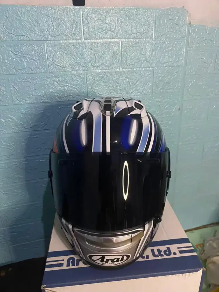 Arai RX7X Nakano Shuriken Silver SNI Size S