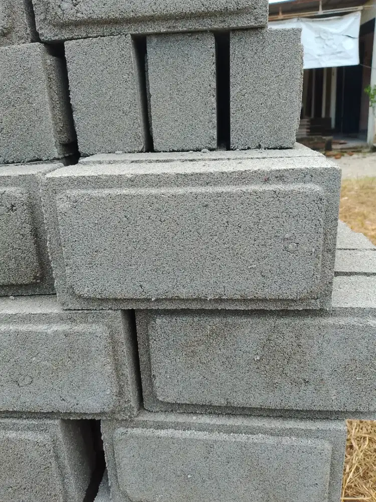 Paving block press mesin