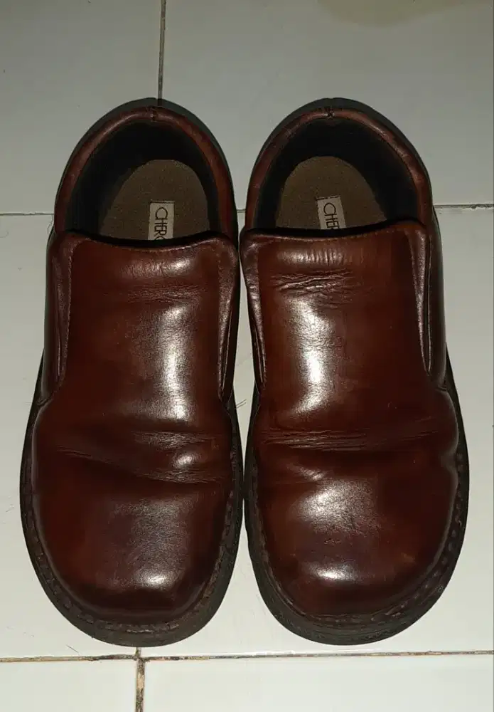SEPATU FORMIL SLIP ON CHEROKEE 12 ORIGINAL KULIT